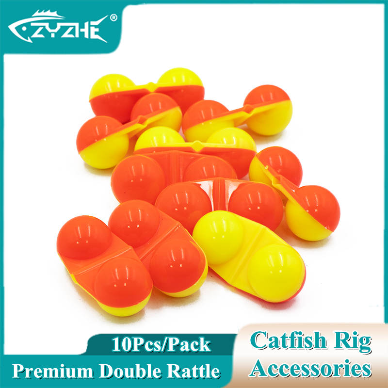 Bite Alarm Fishing - ZYZHE 10pcs Premium Fishing Line Rattles