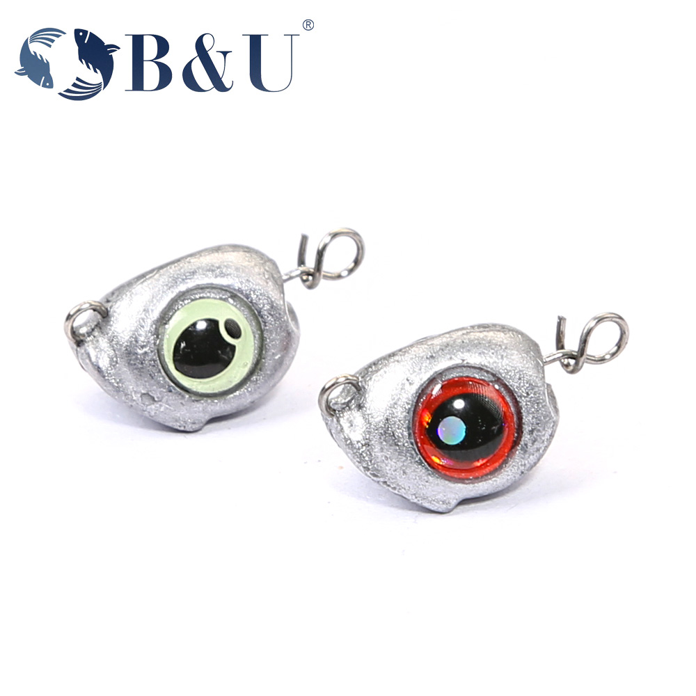 Fishing Equipment Hook - B&U Swing Jig head cheburashka Sinker