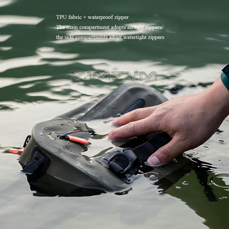 Large Capacity Fishing Bag Mul - Fishing Equipment Lures ulasan dan harga
