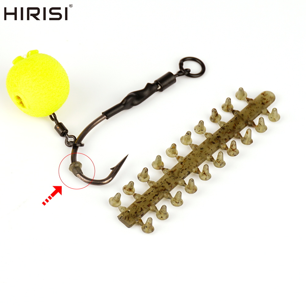 Hirisi 10pcs Fishing Rubber Be - Fishing Swivel Connector ulasan dan harga