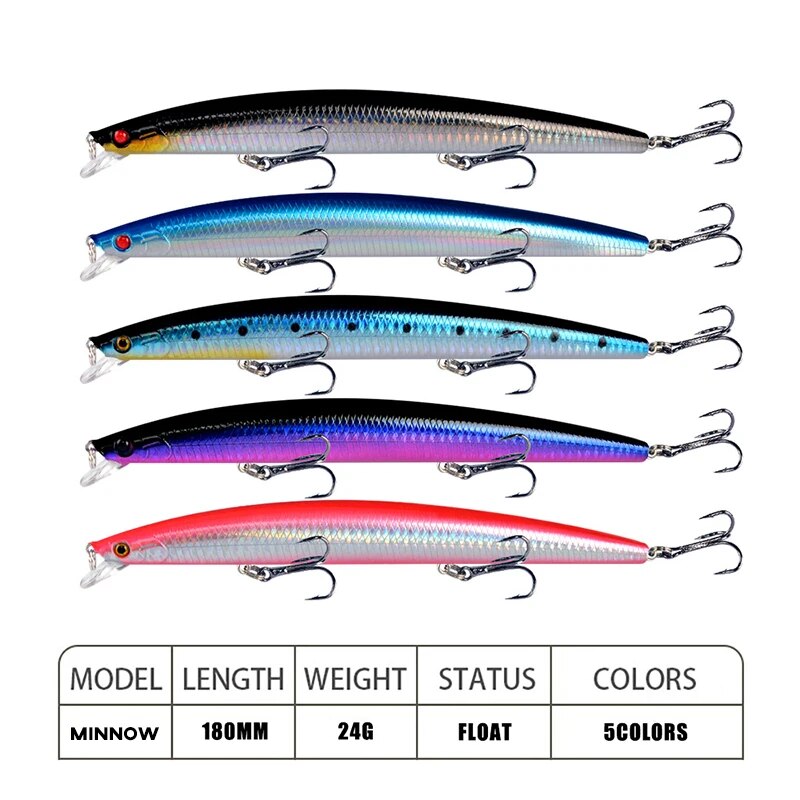 Minnow Fishing Lure Laser Hard - Fishing Equipment Lures ulasan dan harga