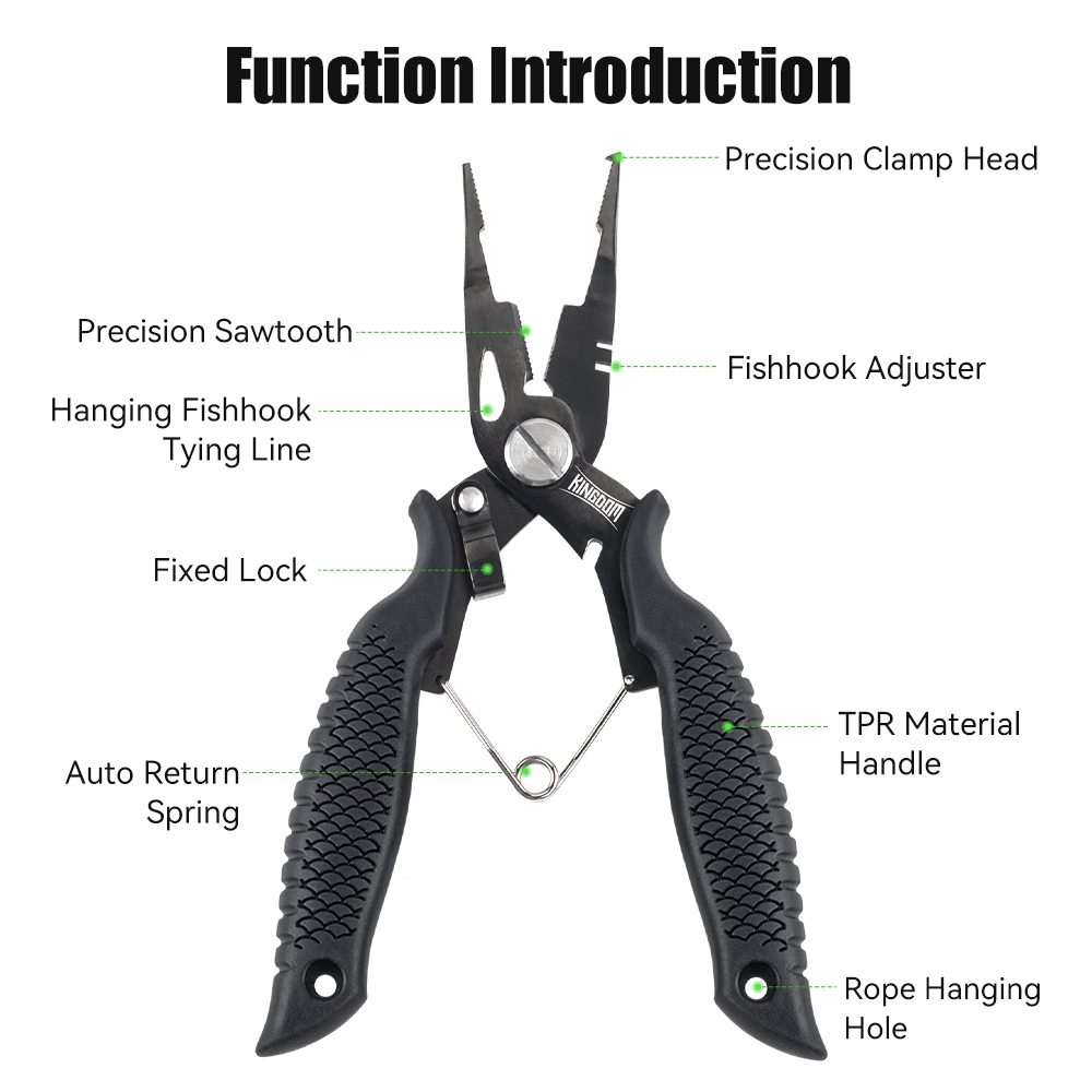 Kingdom Fishing Pliers Multifu - Fishing Equipment Hook ulasan dan harga