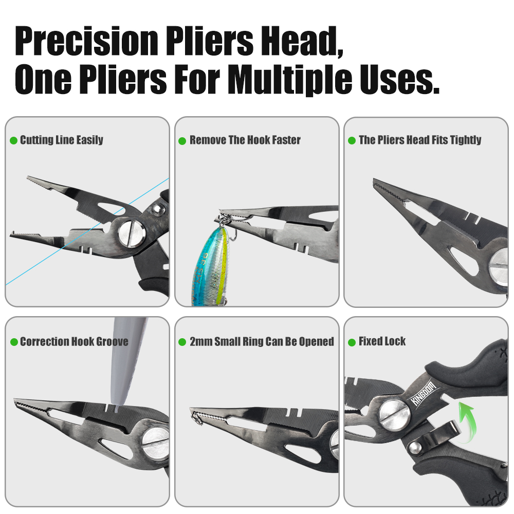 Kingdom Fishing Pliers Multifu - Fishing Equipment Hook ulasan dan harga