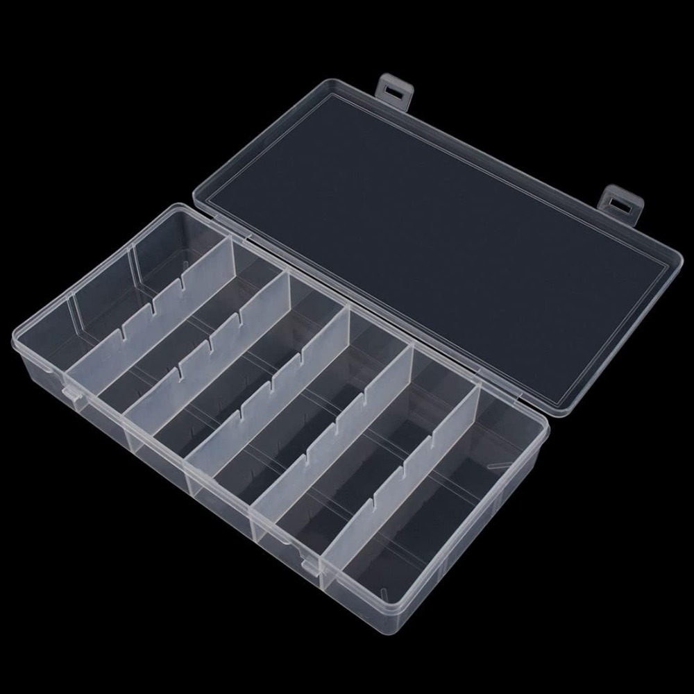 Clear Visible Plastic Storage  - Fishing Equipment Storage ulasan dan harga