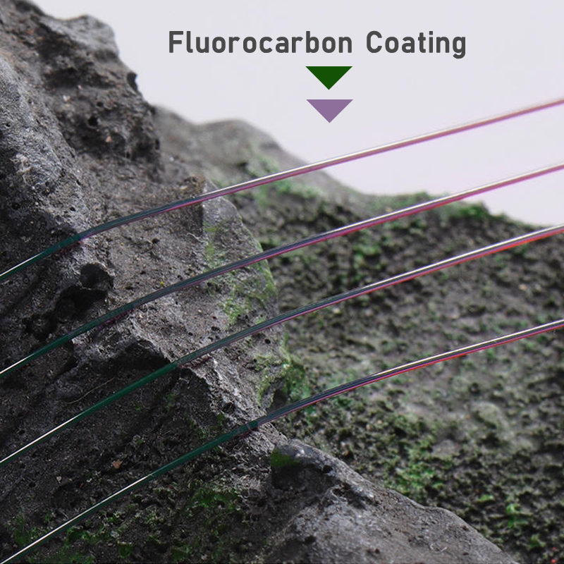 Fluorocarbon Coated 220m 500m  - Fluorocarbon Line ulasan dan harga
