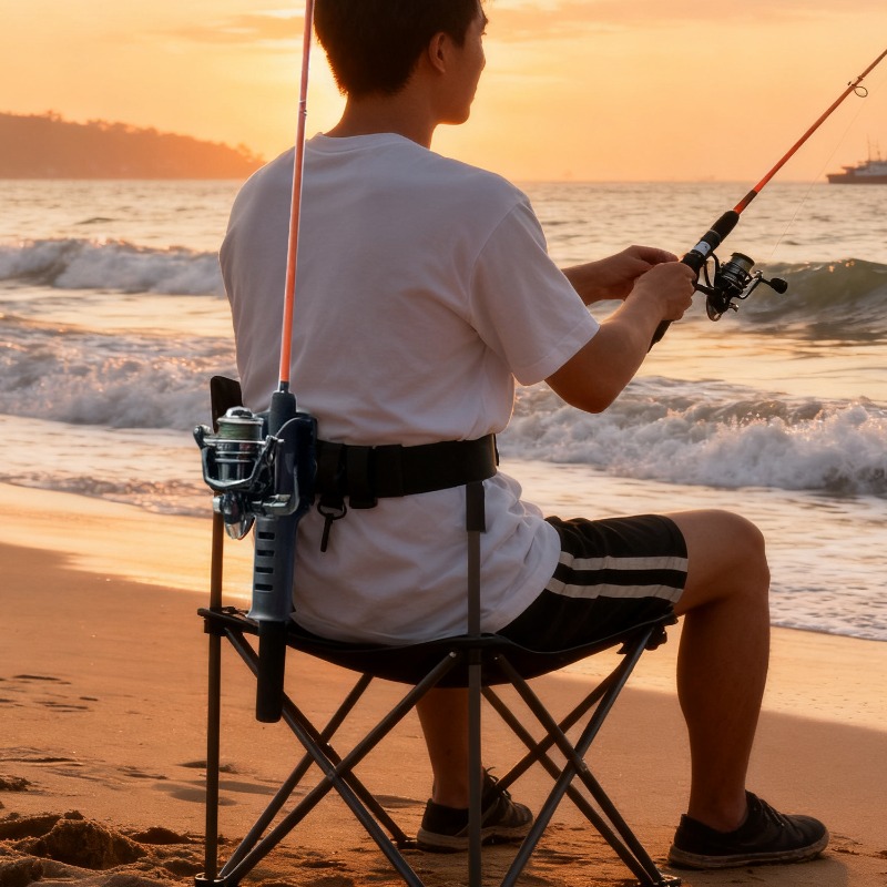 Outdoor Reusable Fishing Rod H - Fishing Equipment Holder ulasan dan harga