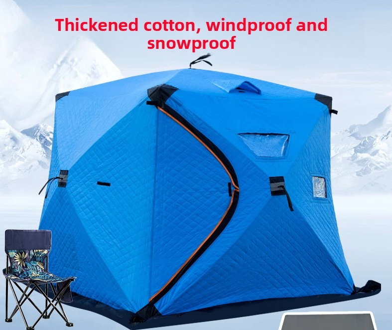 Ice Fishing Tent Thickened War - Fishing Equipment You Need ulasan dan harga