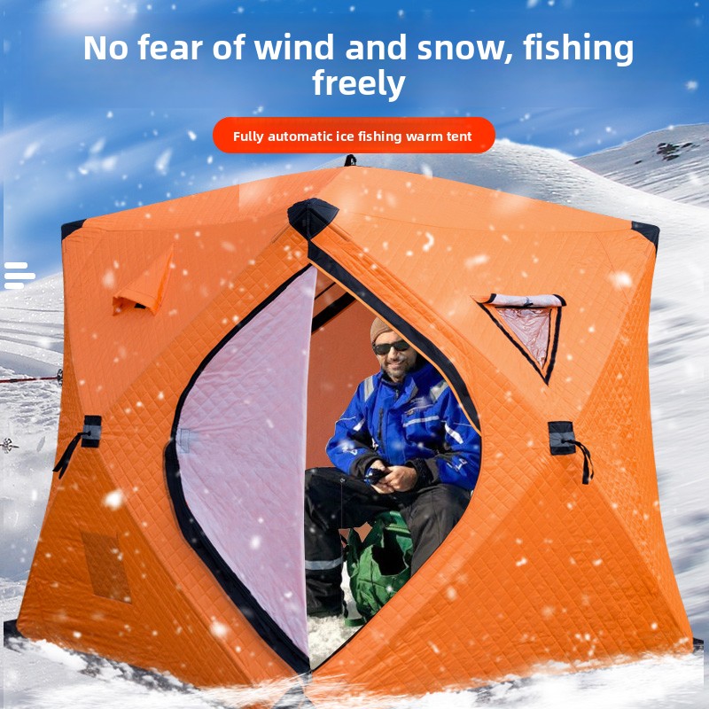 Ice Fishing Tent Thickened War - Fishing Equipment You Need ulasan dan harga