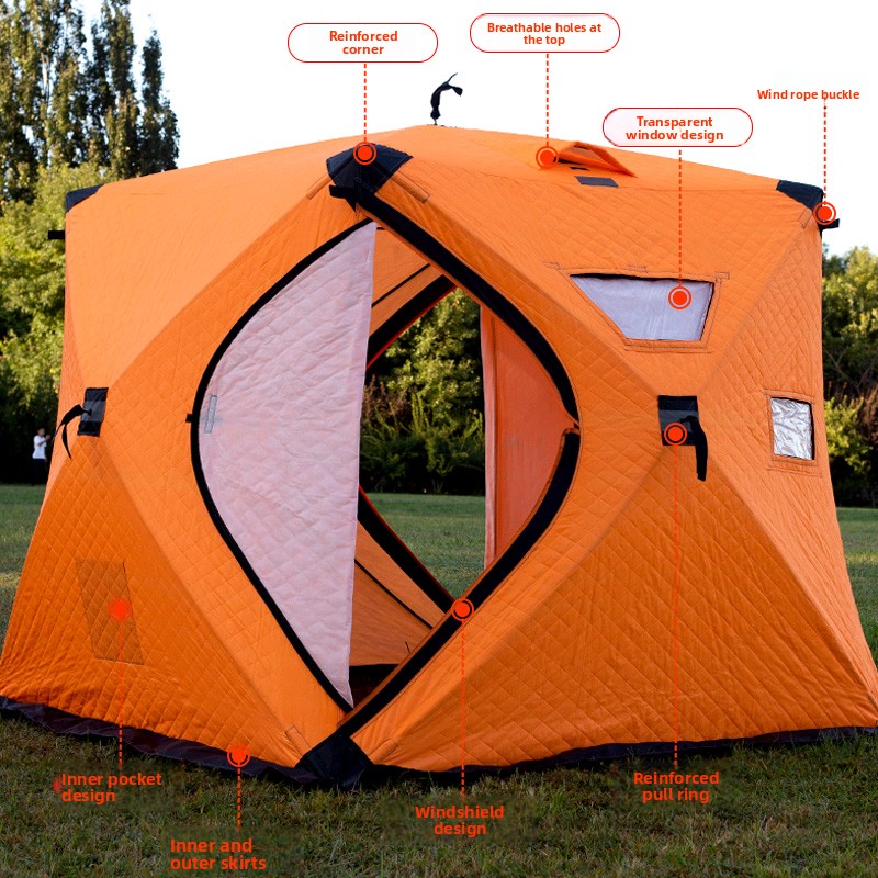 Ice Fishing Tent Thickened War - Fishing Equipment You Need ulasan dan harga