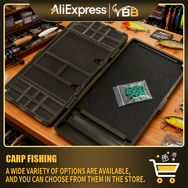 Carp Fishing Tackle Box Multi- - Fishing Equipment Storage ulasan dan harga
