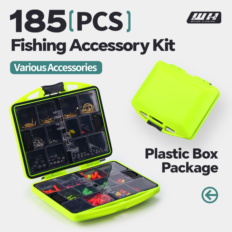 WEIHE 185pcs fishing accessori - Fishing Equipment Storage ulasan dan harga