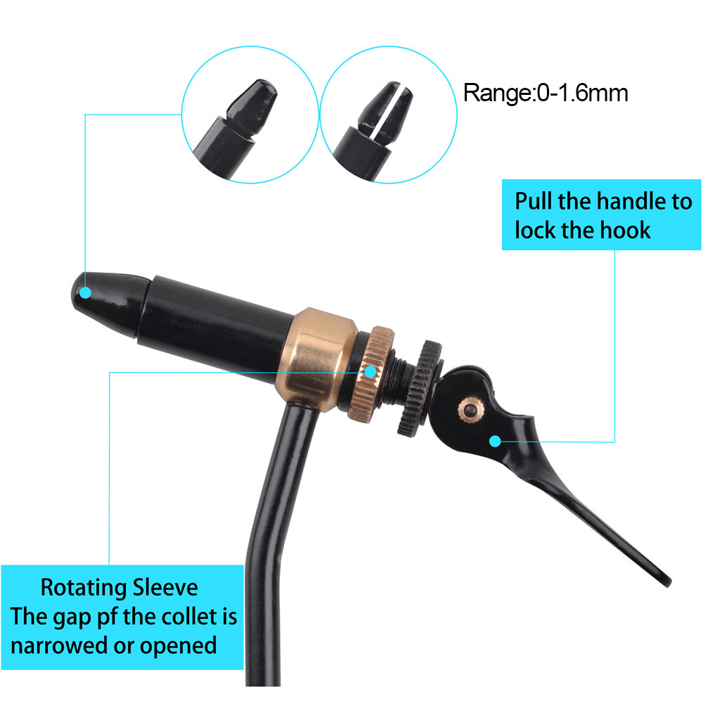 Rotary Fly Tying Vise Tool Saf - Fishing Equipment Lures ulasan dan harga