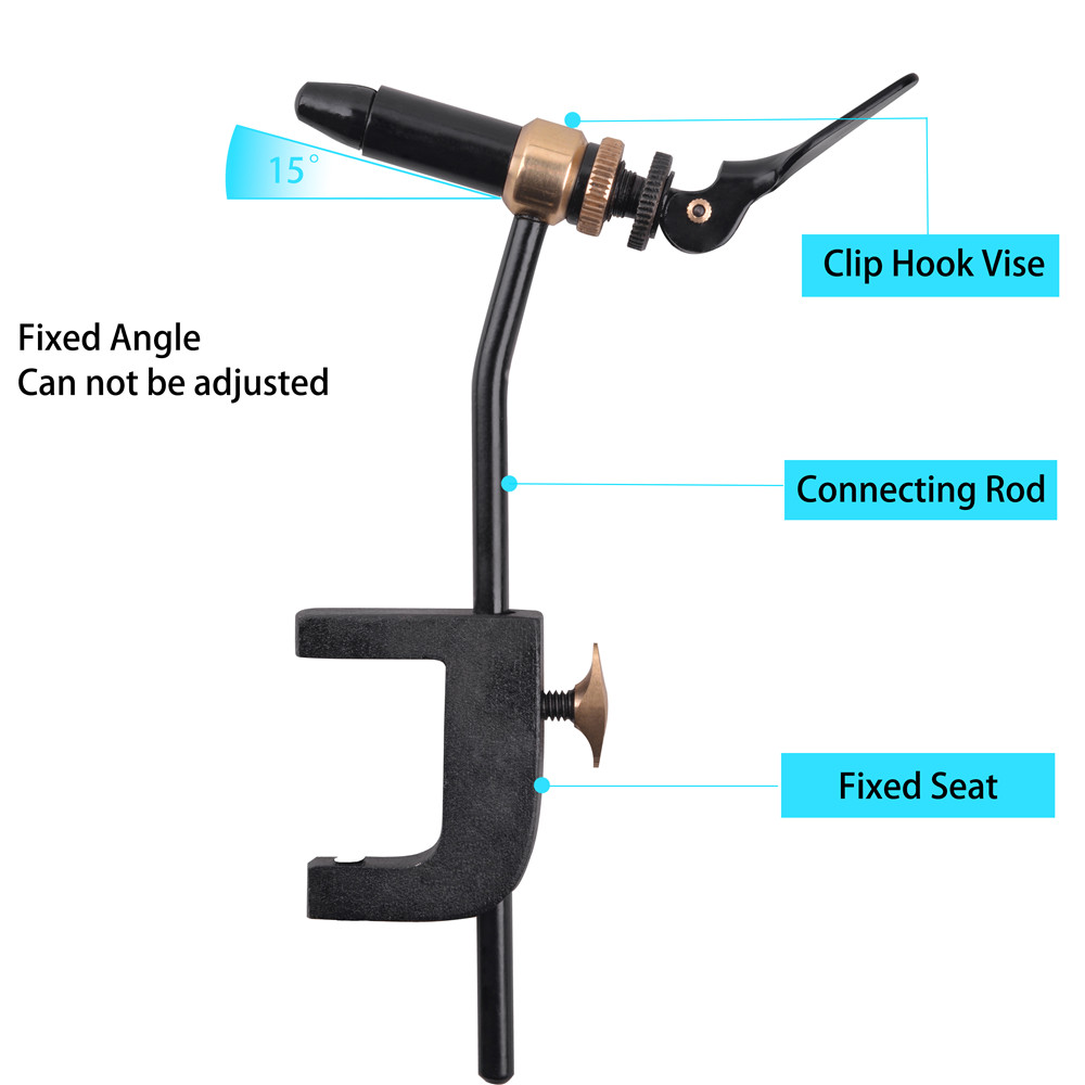 Rotary Fly Tying Vise Tool Saf - Fishing Equipment Lures ulasan dan harga