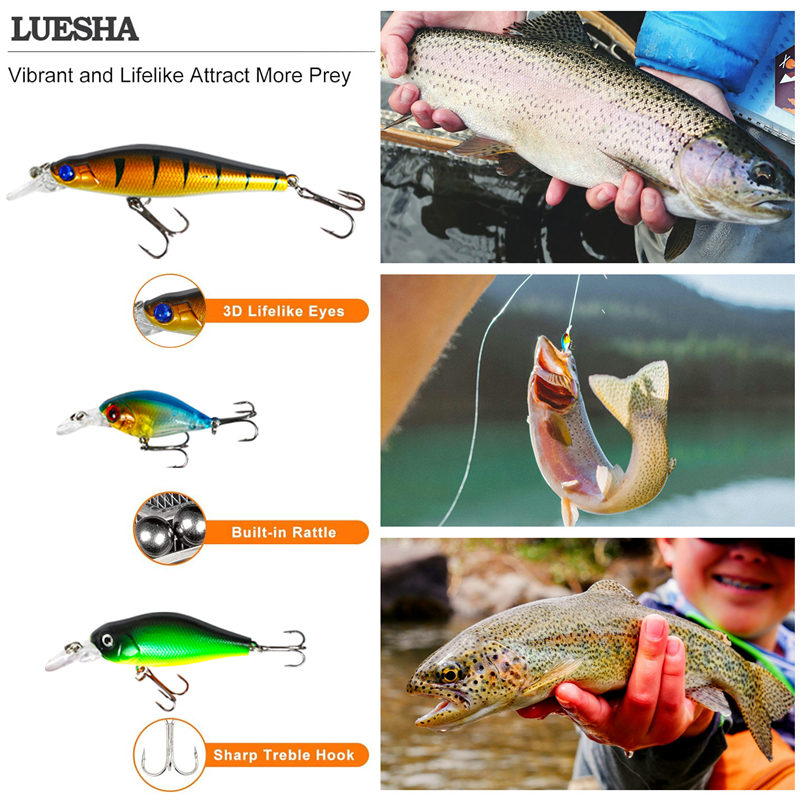 New 120PCS Fishing Lure Set So - Fishing Equipment Lures ulasan dan harga