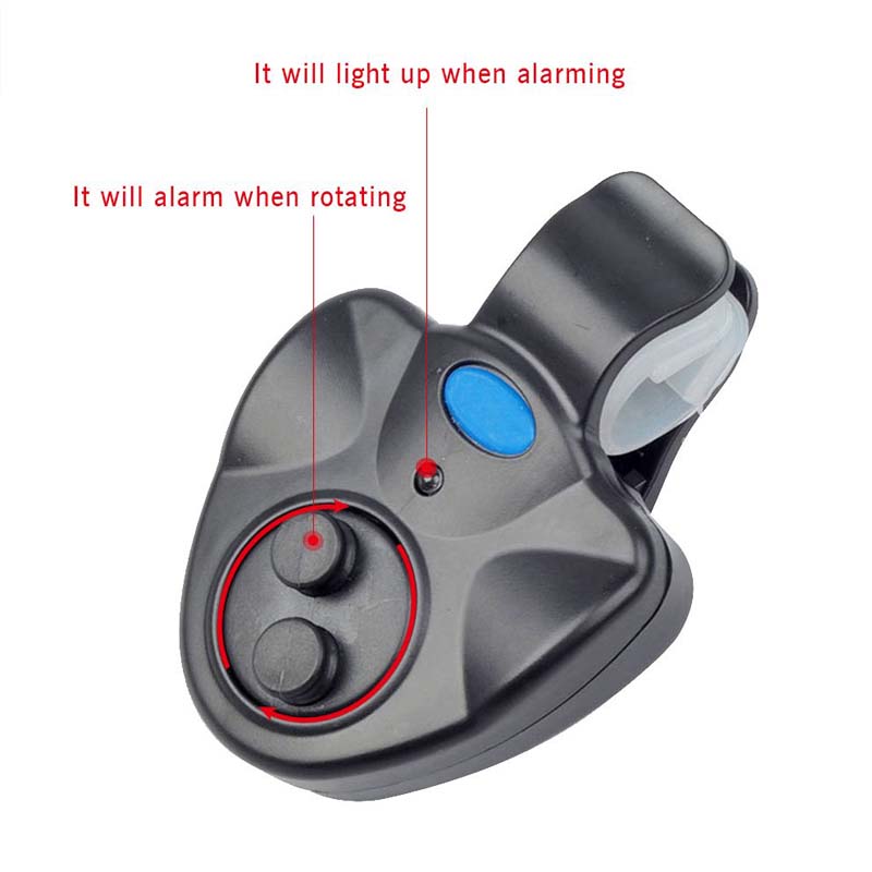 Fishing Rod Bite Alarm LED Ind - Bite Alarm Fishing ulasan dan harga