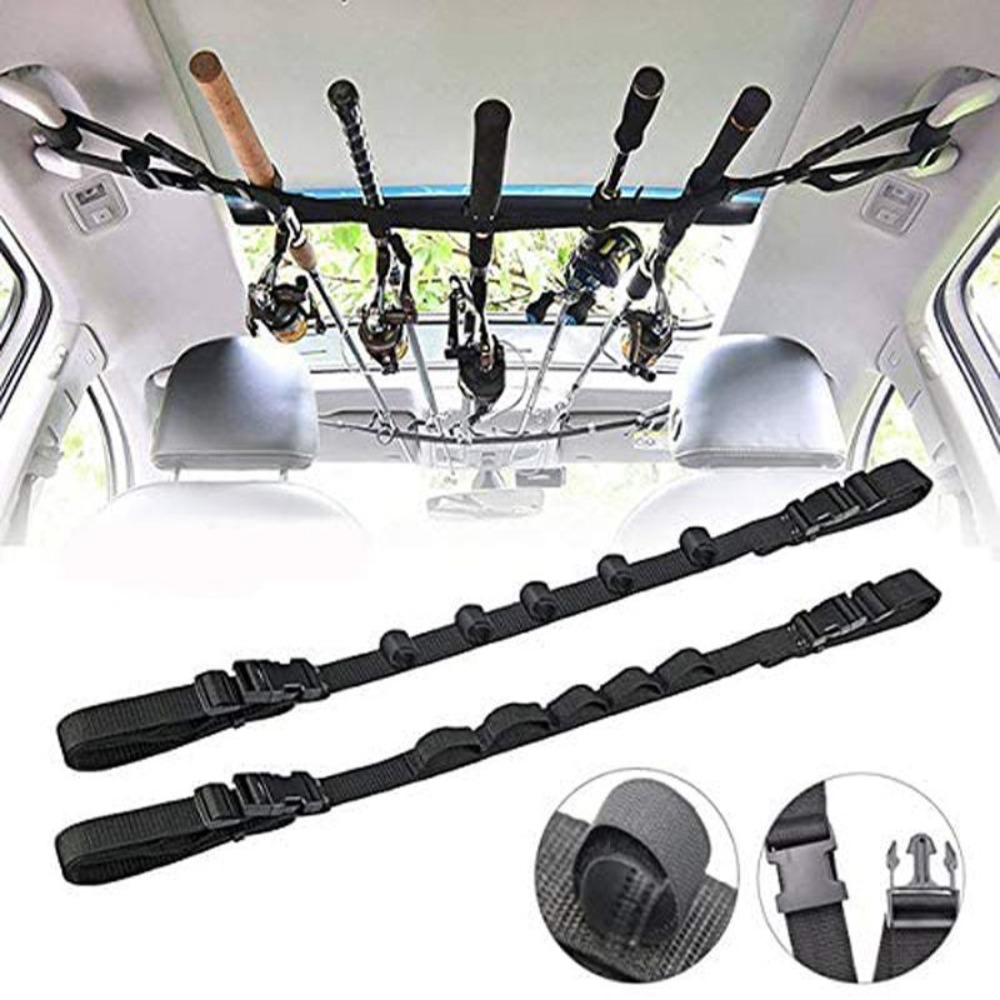 1/2pcs Black Vehicle Fishing R - Fishing Equipment Holder ulasan dan harga