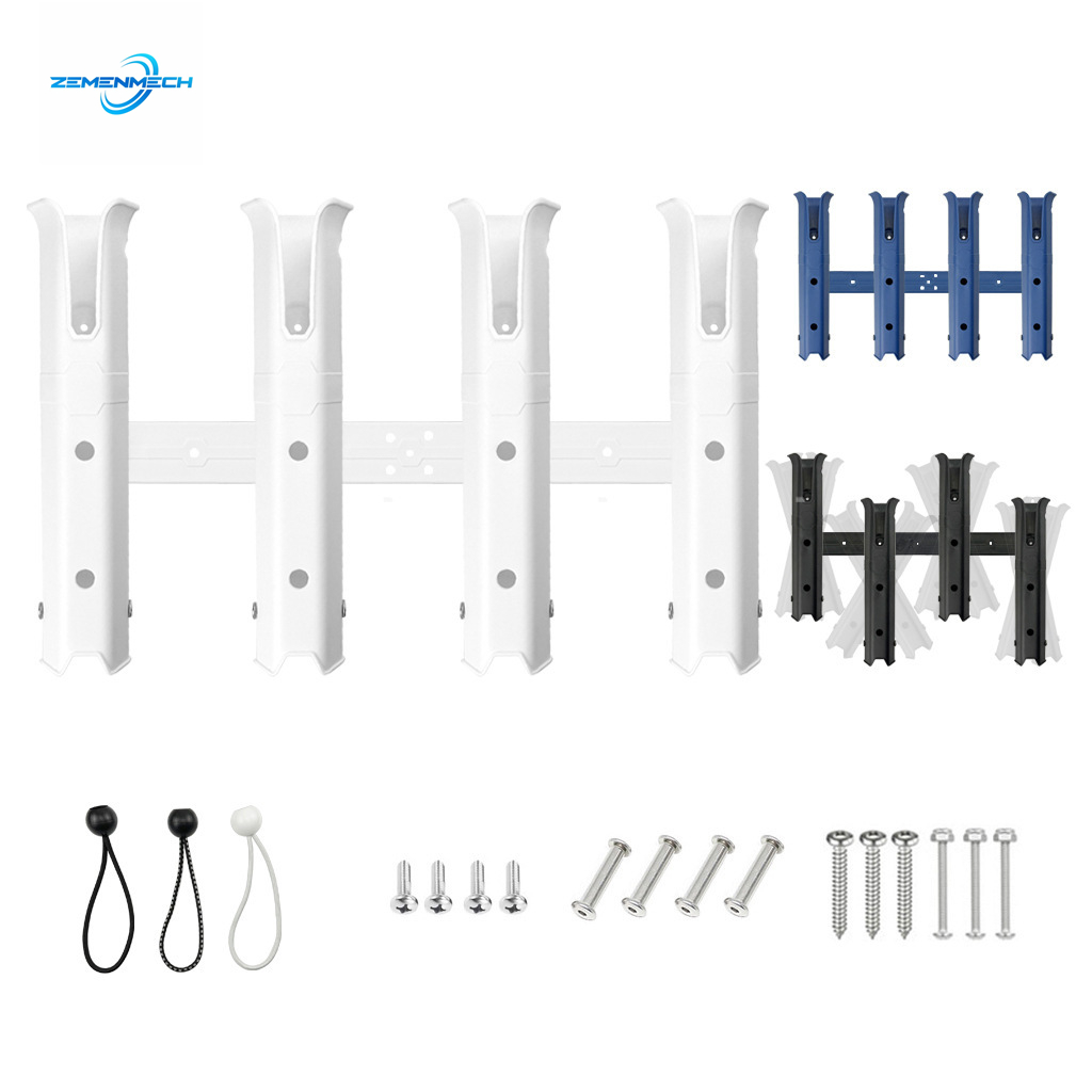 Adjustable Four Pole Plastic F - Fishing Equipment Holder ulasan dan harga