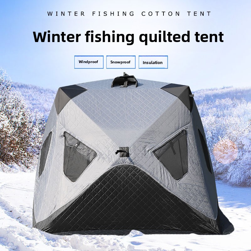 Thickened Cotton Ice Fishing T - Fishing Equipment You Need ulasan dan harga