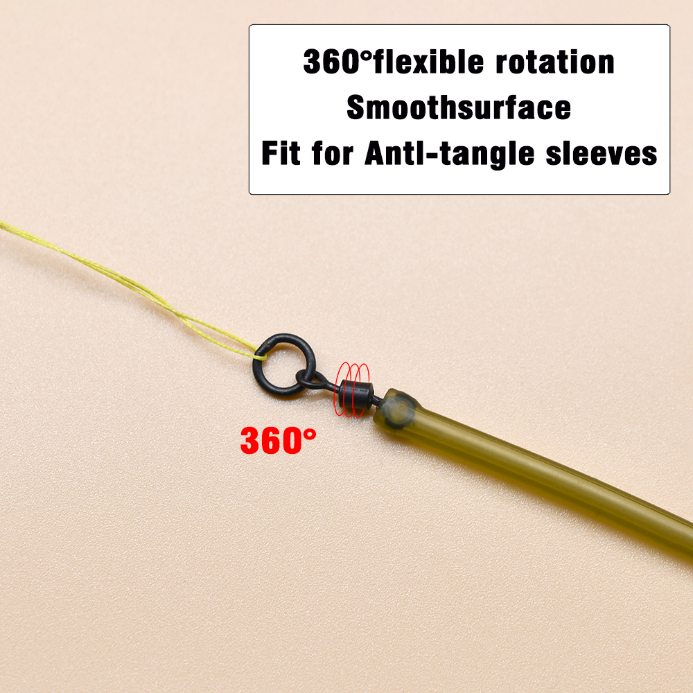 MNFT 40Pcs Quick Change Flexi  - Fishing Swivel Connector ulasan dan harga