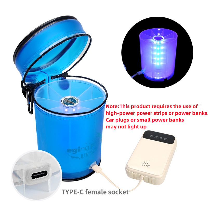 New Fishing Bags Lure UV Glow  - Fishing Equipment Lures ulasan dan harga