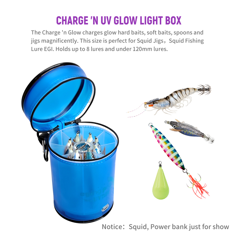 New Fishing Bags Lure UV Glow  - Fishing Equipment Lures ulasan dan harga
