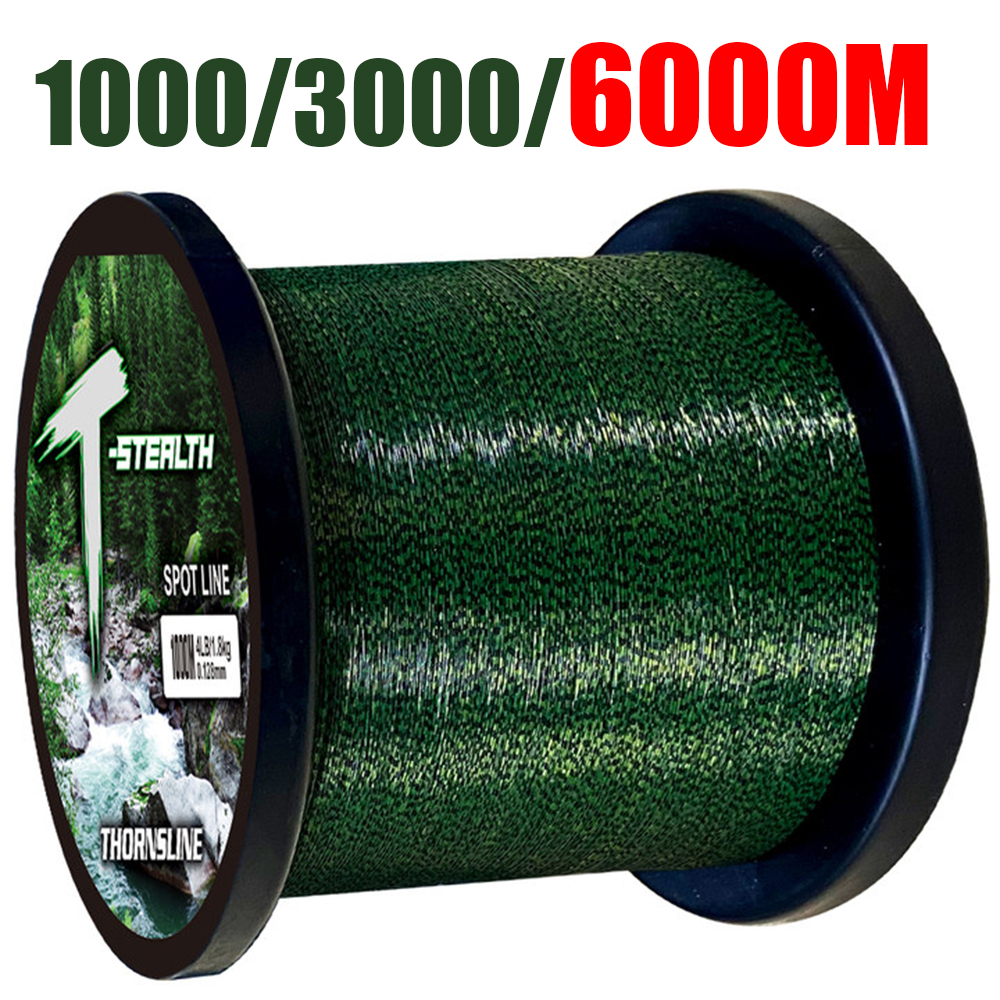 6000M 1000M Invisible Fishing  - Fluorocarbon Line ulasan dan harga