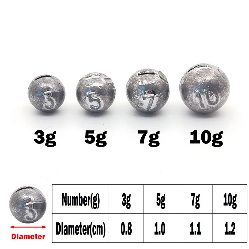OUTKIT 10pcs/lot Lead Head Sin - Fishing Equipment Hook ulasan dan harga