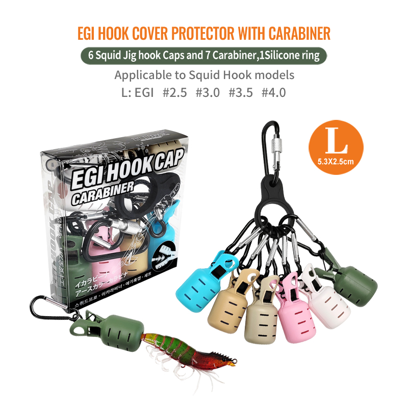 New Squid Jig Bait Protector K - Fishing Equipment Hook ulasan dan harga