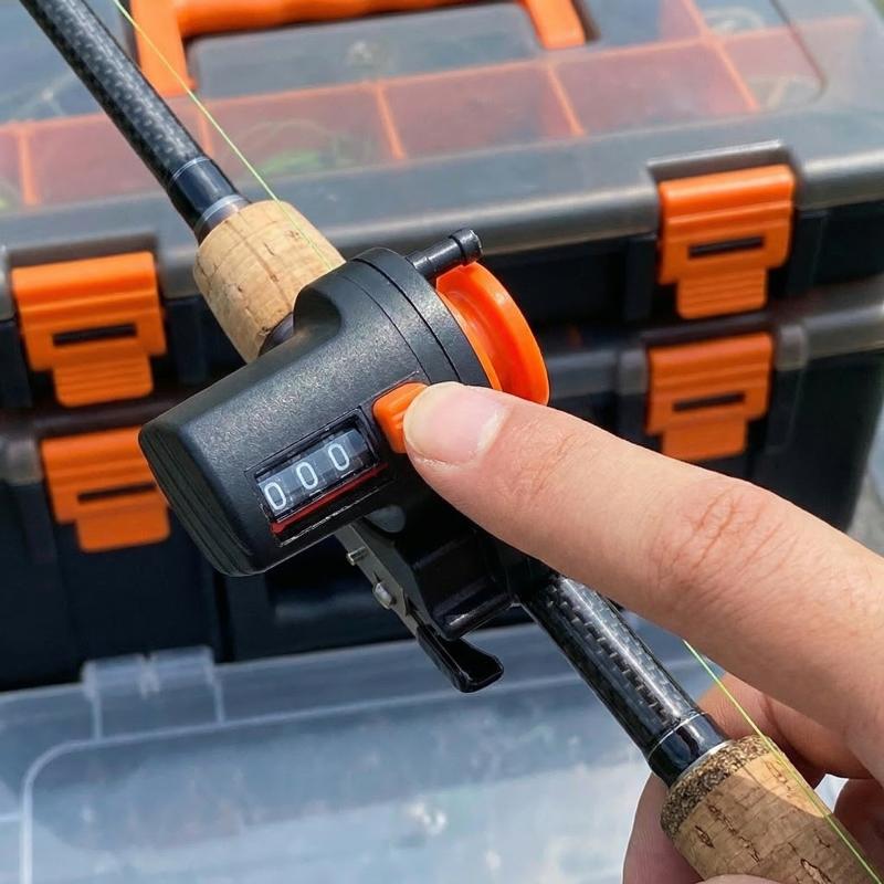 0-999M Fishing Line Counter De - Fishing Equipment Holder ulasan dan harga