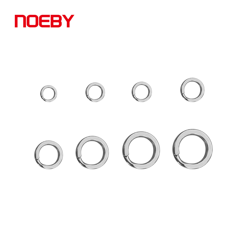Noeby Stainless Steel Split Ri - Fishing Equipment Hook ulasan dan harga