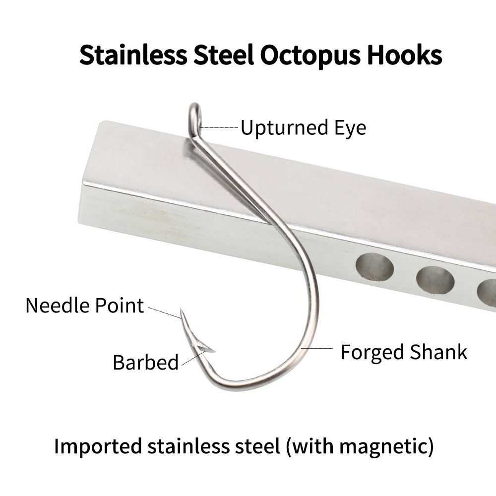 Ellllv Stainless Steel Octopus - Fishing Equipment Hook ulasan dan harga