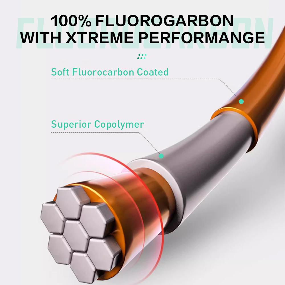 ZUKIBO 100% Fluorocarbon Fishi - Fluorocarbon Line ulasan dan harga