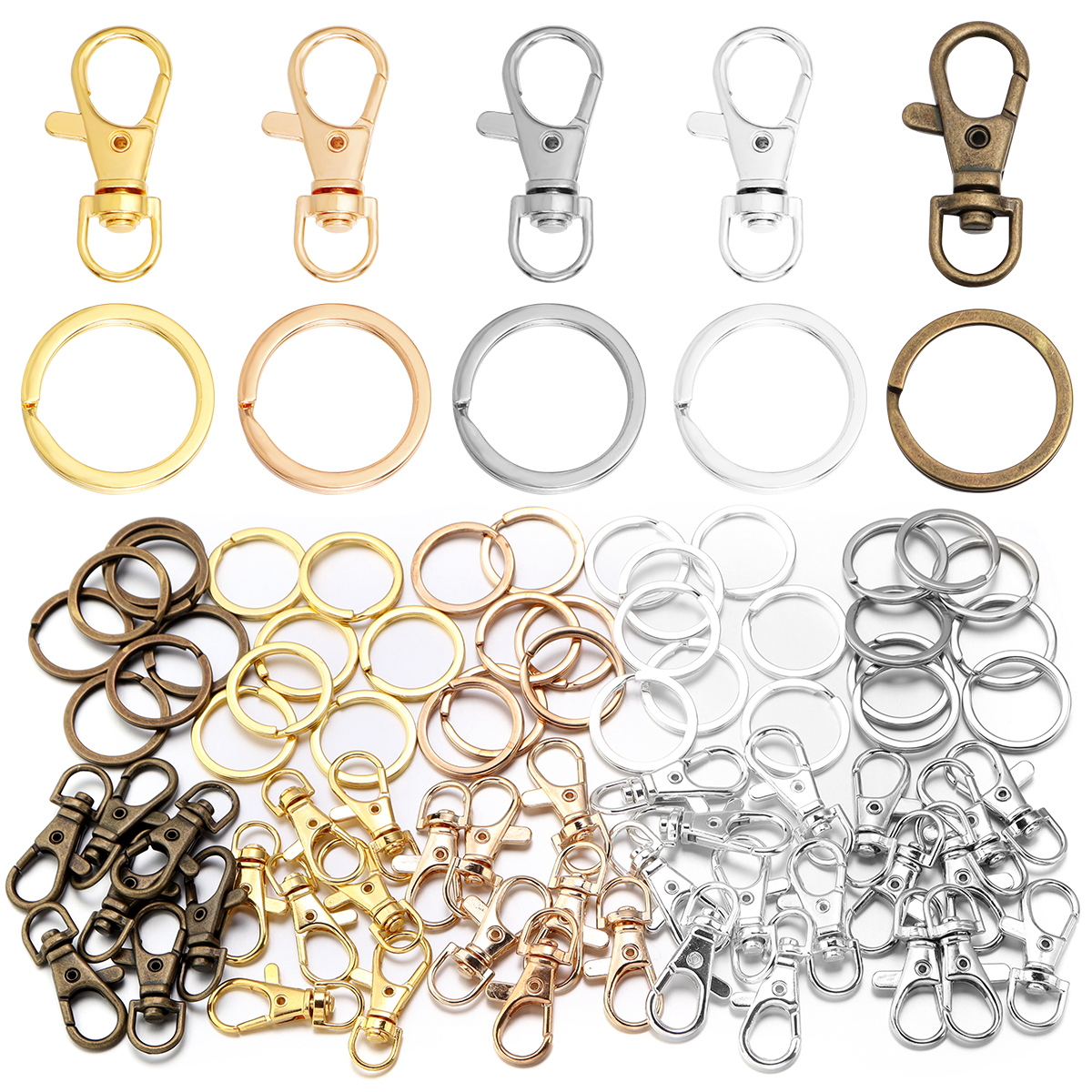 10Sets Alloy Swivel Lobster Cl - Fishing Swivel Connector ulasan dan harga