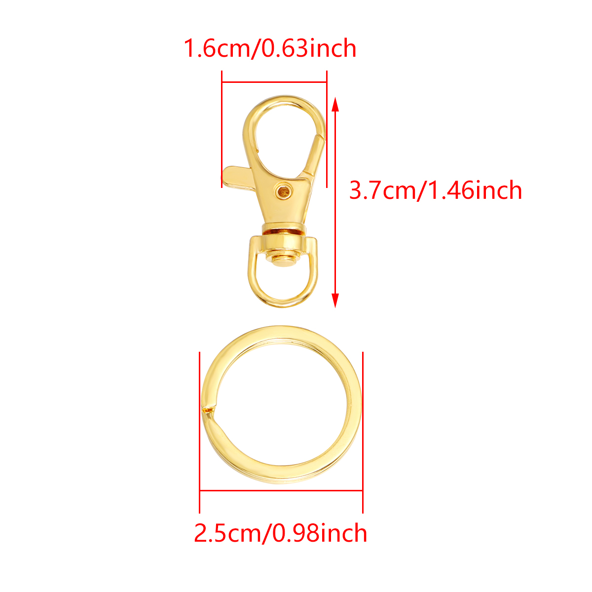 10Sets Alloy Swivel Lobster Cl - Fishing Swivel Connector ulasan dan harga