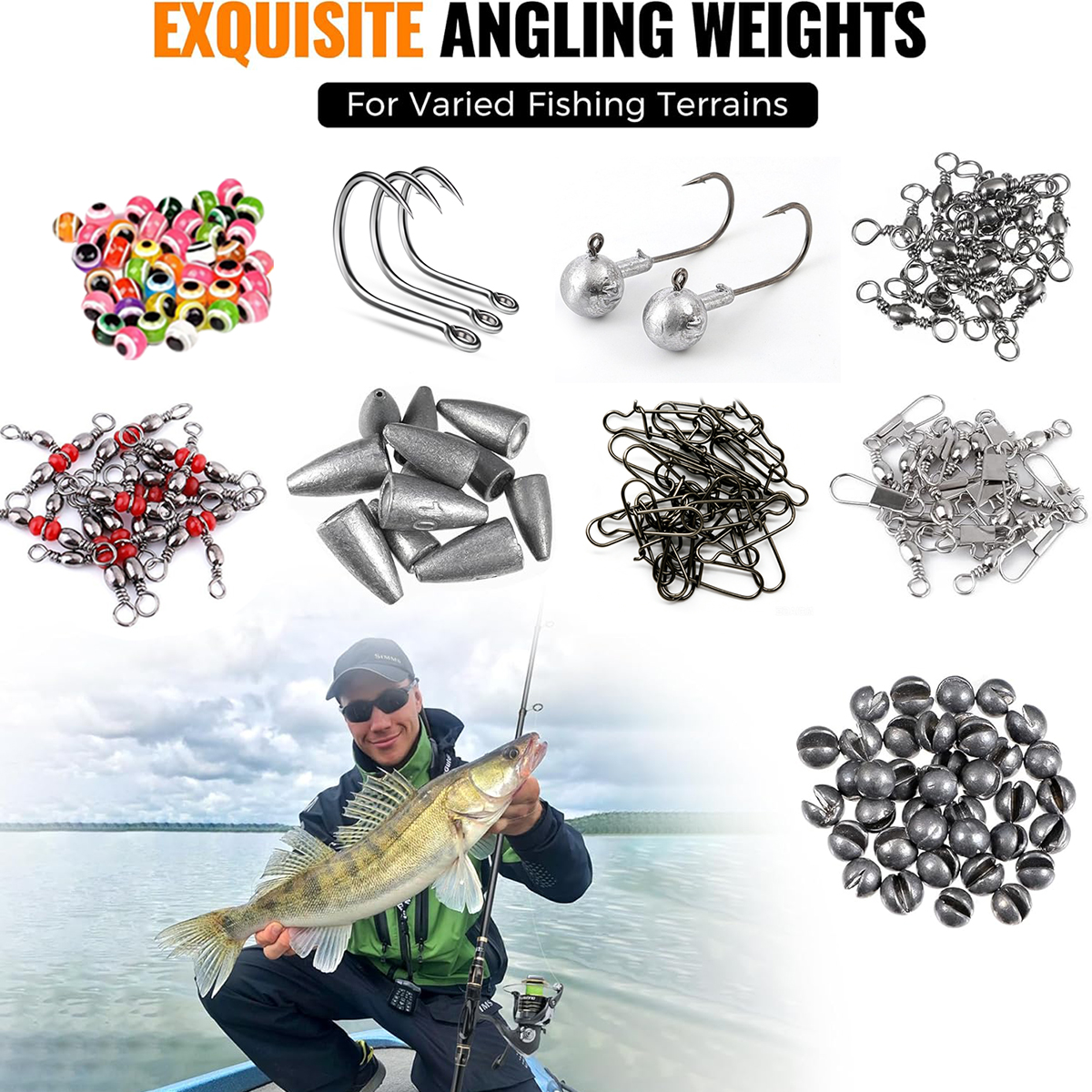 187pcs Fishing Accessories Kit - Fishing Equipment Storage ulasan dan harga